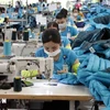 Les produits du textile et de l'habillement du Vietnam ont été exportés vers plus de 100 pays et territoires et seront expédiés vers 104 marchés l'année prochaine. Photo : VNA