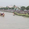 Una carrera de botes Ngo. (Foto: VNA)