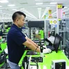 Au cours des quatre premiers mois de 2024, l’indice de production industrielle du Vietnam a augmenté de 6% sur un an. Photo : VNA/CVN 