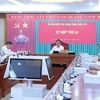 La 43e réunion de la Commission centrale du contrôle du Parti à Hanoï. Photo : VNA