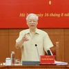 Le secrétaire général du Parti communiste du Vietnam Nguyen Phu Trong. Photo : VNA