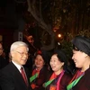 Le secrétaire général Nguyên Phu Trong, un homme de culture éminent et dévoué
