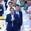 Le Premier ministre Pham Minh Chinh à la sécurité et l'ordre au service du développement socio-économique des provinces des Hauts Plateaux du Centre à Lam Dong. Photo : VNA