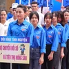 Des jeunes locaux participent activement aux activités des groupes communautaires de technologie numérique. Photo : bacgiang.gov.vn