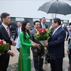 Le Premier ministre Pham Minh Chinh rencontre la communauté vietnamienne au Brésil. Photo : VNA