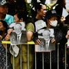 People line the streets to bid farewell to Party General Secretary Nguyen Phu Trong