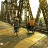The century-old Long Bien bridge in Hanoi (Photo: VNA)