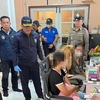 As many as 3,863 suspects are arrested in connection with various gambling-related offences (Photo: thethaiger.com)