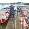 Cai Lan port - Illustrative image (Photo: VNA)