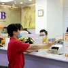 A transaction office of the Saigon - Hanoi Joint Stock Commercial Bank (SHB) (Photo: VNA)