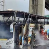 Bus fire scene (Photo: aseannow.com)