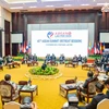 An overview of 45th ASEAN Summit (retreat session) in Vientiane on October 9 (Photo: Cambodian Ministry of Foreign Affairs and International Cooperation)