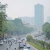 Smog blankets Hanoi on November 15, 2024 (Photo: VNA)