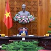 Prime Minister Pham Minh Chinh speaks at the second meeting of the Government steering committee. (Photo: VNA)