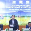 Deputy Prime Minister Tran Luu Quang speaks at a May 14 specialised conference on promoting digitalisation in agriculture. (Photo: VNA)