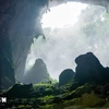 A scene of Son Doong Cave in Quang Binh province (Photo: VNA)