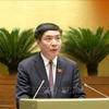 General Secretary of the Nation Assembly and Chairman of its Office Bui Van Cuong speaks at the event. (Photo: VNA)