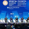 At the 27th St. Petersburg International Economic Forum in Russia (Photo: VNA)