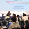 At the international seminar on Vietnam's exports and cross-border e-commerce held in Ho Chi Minh City on June 7. (Photo: VNA)