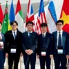 A group photo of the Vietnamese national team to the International Biology Olympiad (IBO) 2024 (Source: Vietnam's Ministry of Education and Training)