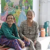 Elderly people at a community home in the southern province of Vinh Long. (Photo: VNA)