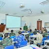 At a session of the 2024 United Nations Military Observer Training of Trainer Course in Hanoi (Photo: qdnd.vn)