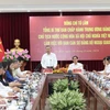 Party General Secretary and State President To Lam speaks at a working session with the Party Civil Affairs Committee of the Ministry of Foreign Affairs in Hanoi on August 29. (Photo: VNA)