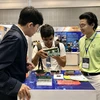 At the SEMICON VIETNAM expo, underway in HCM City from October 31 to November 2. (Photo: VNA)