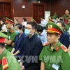 Defendants at the appellate trial the case involving the property developer Van Thinh Phat Group and Saigon Commercial Joint Stock Bank (SCB) on November 4. (Photo: VNA)