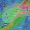 The forecasted path of Typhoon Yinxing over the few days (Photo: VNA) 