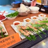 Vietnamese spring rolls prepared by a participating team (Photo: VNA) 