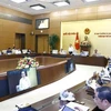 National Assembly Chairman Tran Thanh Man speaks at the NA Standing Committee's 39th meeting in Hanoi on November 14. (Photo: VNA)