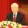 El secretario general del Partido Comunista de Vietnam, Nguyen Phu Trong. (Fuente: VNA)