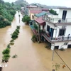 Miles de casas en Yen Bai se inundaron debido al tifón Yagi. (Foto: VNA)