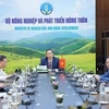 El viceministro de Agricultura y Desarrollo Rural, Phung Duc Tien, asistió a la 46ª Reunión en línea de Ministros de Agricultura y Silvicultura de la ASEAN. (Foto: VNA)