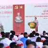 PM Pham Minh Chinh adresses at a ceremony to launch a 500-day emulation campaign for completing 3,000km of expressways (Photo: VNA)