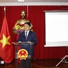 L'ambassadeur du Vietnam au Brésil, Bui Van Nghi, s'exprime lors de la cérémonie