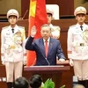 Le président nouvellement élu Tô Lâm prête serment le 22 mai (Photo : VNA)