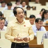 Le député Truong Xuân Cu (Hanoï). Photo: VNA
