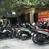 Un site de stationnement à Hanoi. Photo: VNA
