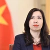 La vice-ministre des Affaires étrangères (AE), Lê Thi Thu Hang, également présidente du Comité d'État chargé des Vietnamiens résidant à l'étranger. Photo: VNA