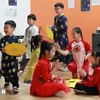 Des enfants à la fête culturelle organisée à Wellington à l’ocassion de la Fête de la mi-automne. Photo: VNA