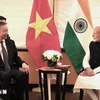 Le secrétaire général du Parti communiste du Vietnam (PCV) et président vietnamien, Tô Lâm, rencontre à New York le Premier ministre indien Narendra Modi. Photo: VNA