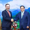 越南政府总理范明政会见委内瑞拉外交部长
