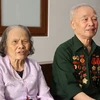 Veteran Hoang Van Bay and his wife Ta Thi Tho (Photo: VietnamPlus)