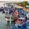 All of the fishing boats in Ninh Thuan province have sufficient documents proving their seaworthiness. (Photo: VNA)