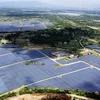 A solar power farm in Ninh Thuan province. Incentive policies and appropriate financial mechanisms should be raised to attract investments from both private and international sectors into renewable energy developments in Vietnam to accelerate energy transition towards a green economy. (Photo: VNA)