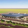 The visual model of the Quang Trị Airport. (Photo: vietnamfinance.vn)