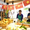 A booth of Vietnamese bread. (Photo: VNA)