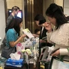A wide range of cosmetic ingredients are introduced at the 2024 Beauty Show in HCM City on July 5. The beauty and cosmetics industry experience a huge surge in the use of AI (Phot: VNA)
